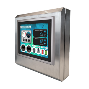 Boîtier Inox pour Écran 17'' avec ouverture latérale