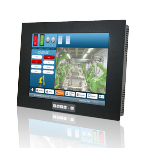 Écran Tactile Résistif Encastrable/Rackable Industriel – FPNP-154 15”