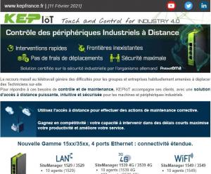Contrôle des périphériques industriels à distance | Secomea