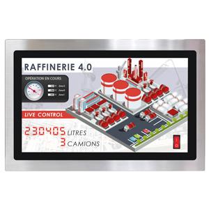 Panel PC Inox Fanless agroalimentaire EN 1672-2 - 21.5
